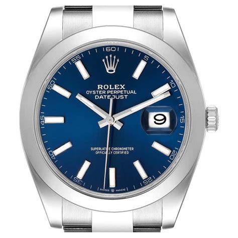 rolex daydate 41 blaues zifferblatt|rolex 3235 datejust 41.